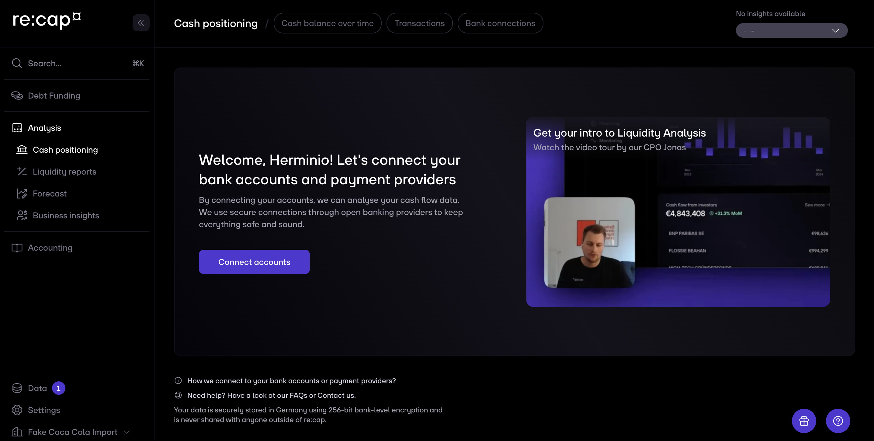 re:cap_Help center changing transactions