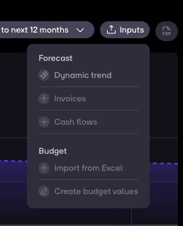 re:cap_monthly forecast