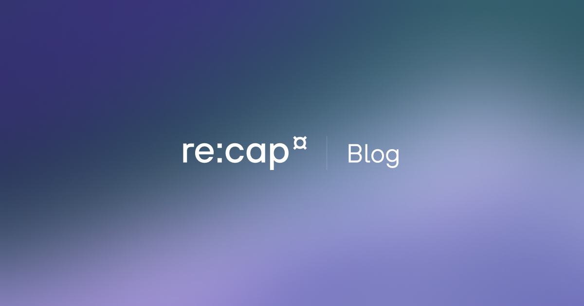 Recap Style Blog Blog | re:cap