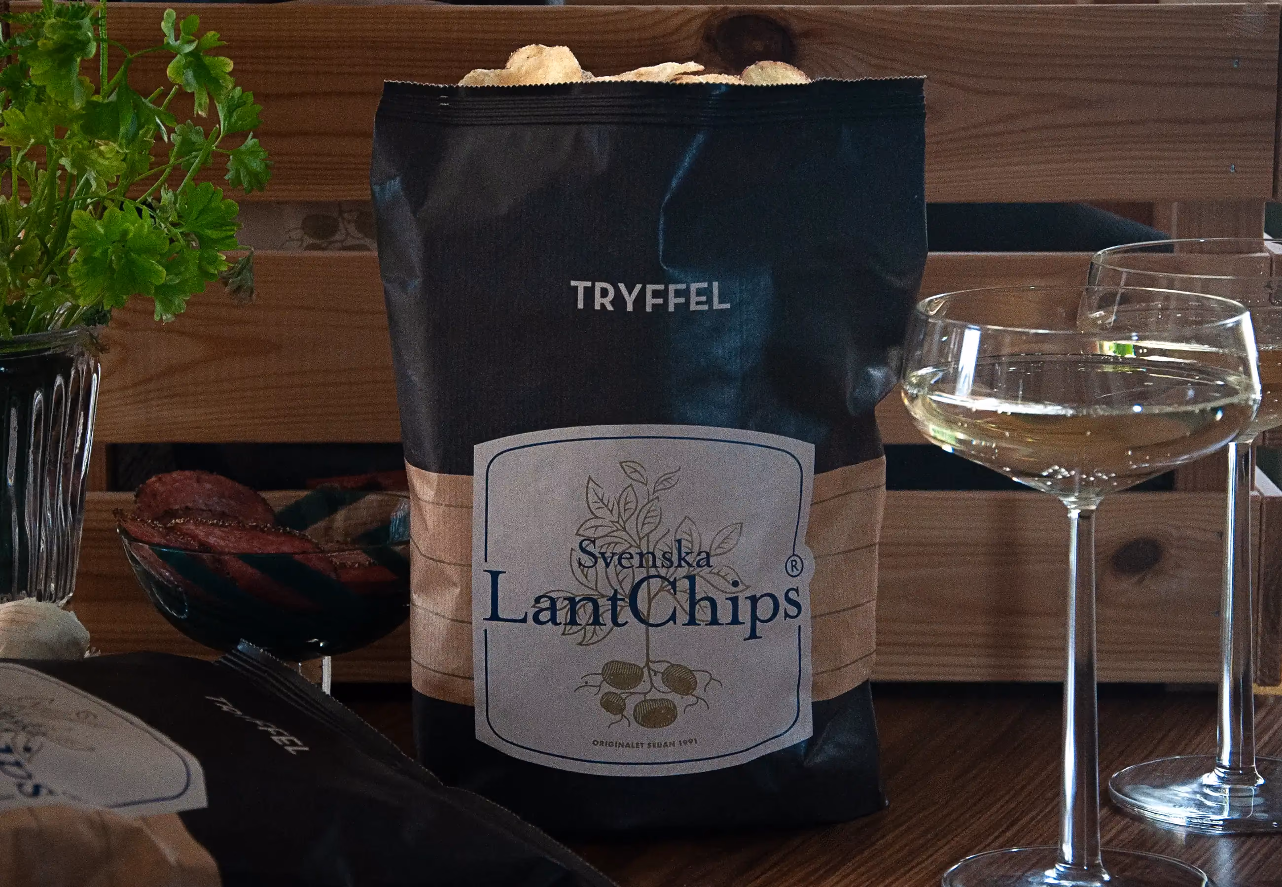 Svenska LantChips – Tryffel