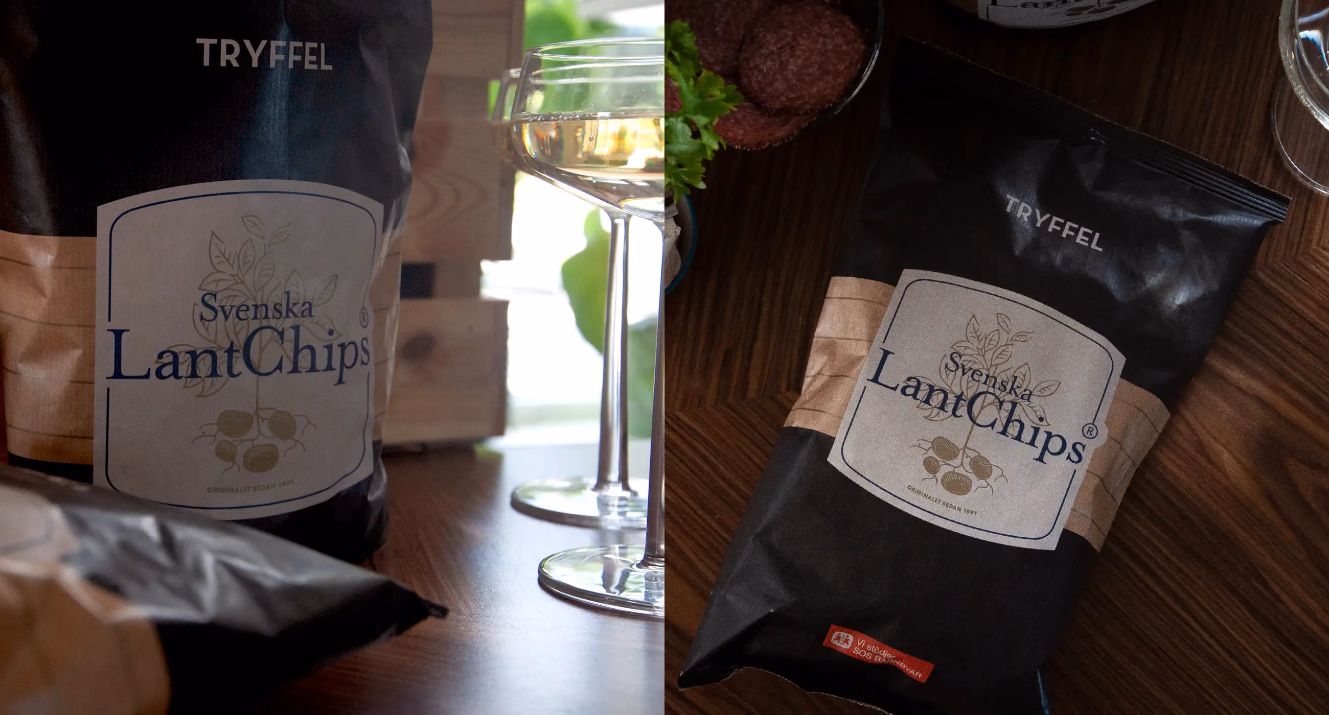 Svenska LantChips – Tryffel