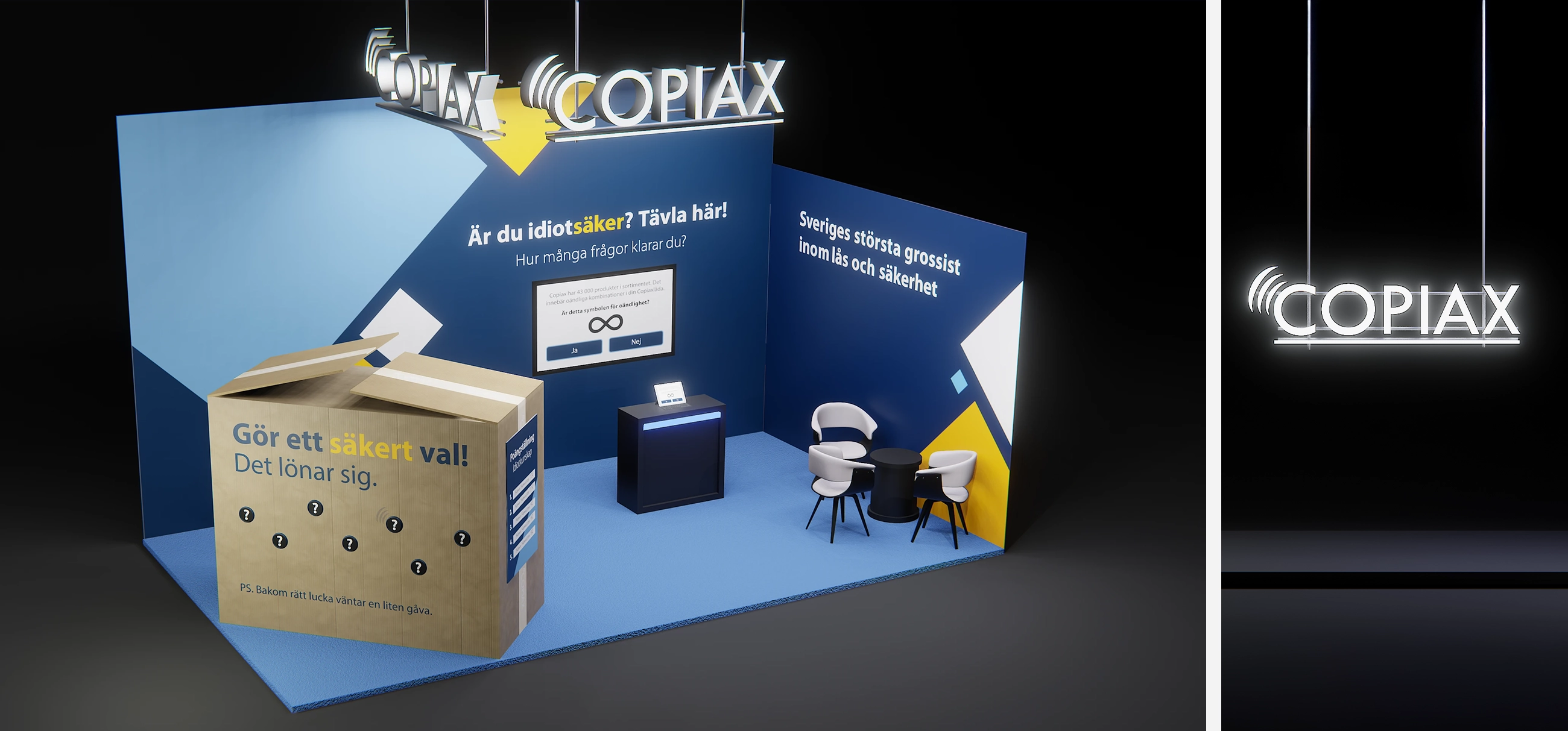 Copiax – Ett idiotsäkert mässkoncept