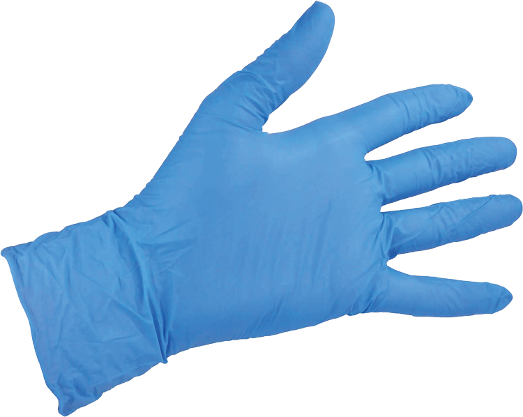 Nitril Gloves Black, Blue, White