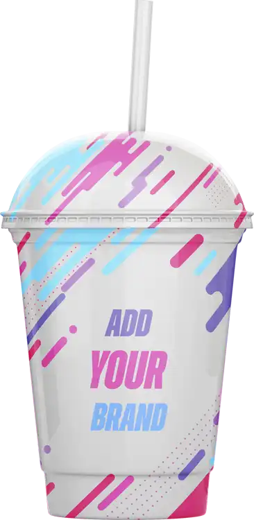 12oZ Milkshake Cups