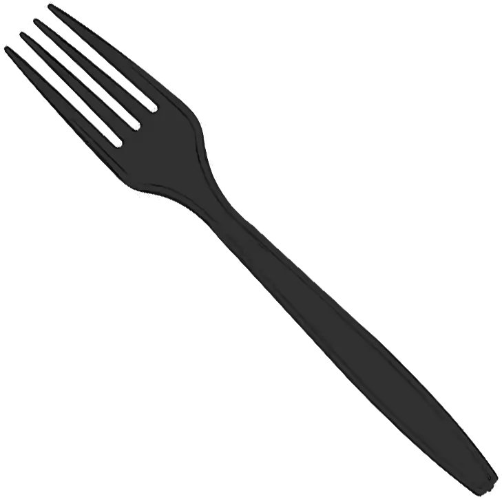 Reusable Forks (Black)