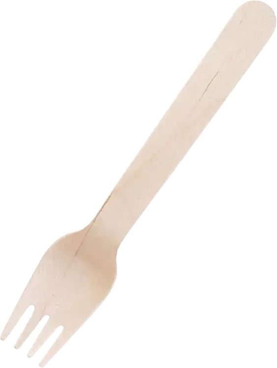 Wooden Forks 5"