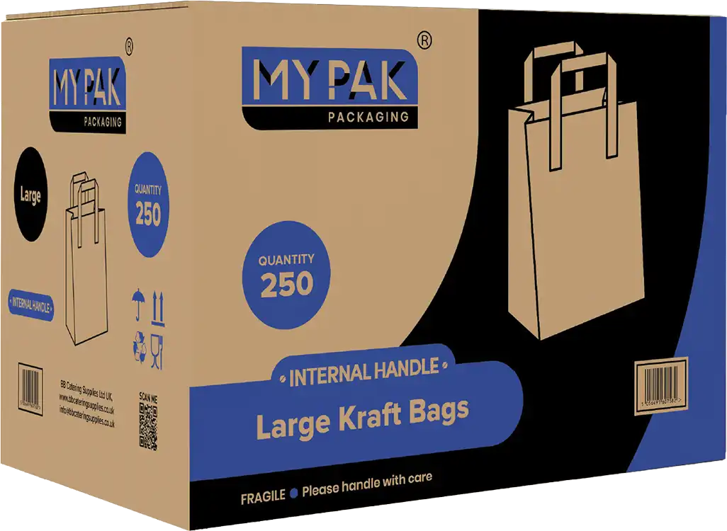Internal Handle Large Bag (Kraft)