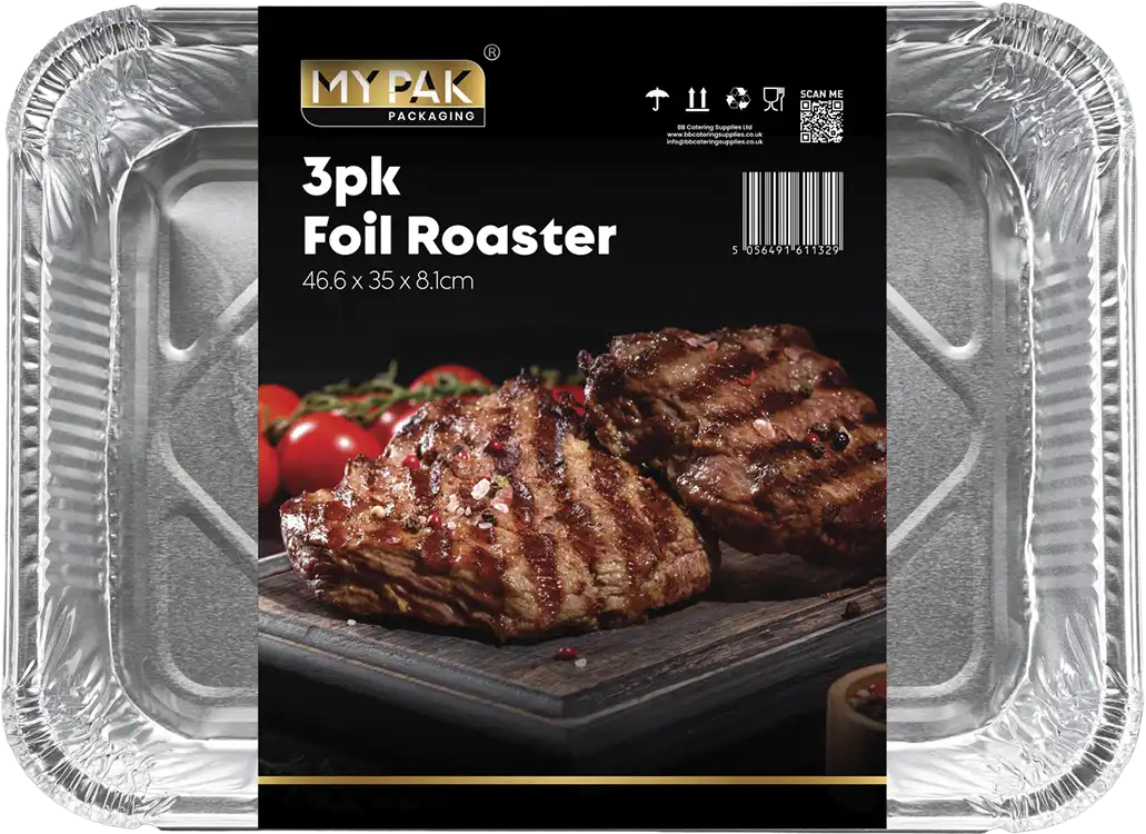 3pk Foil Roaster