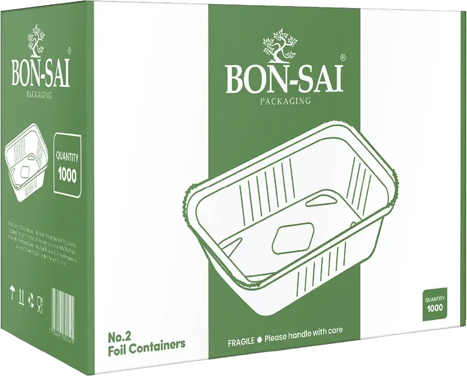 Bonsai No 2 Foil Container