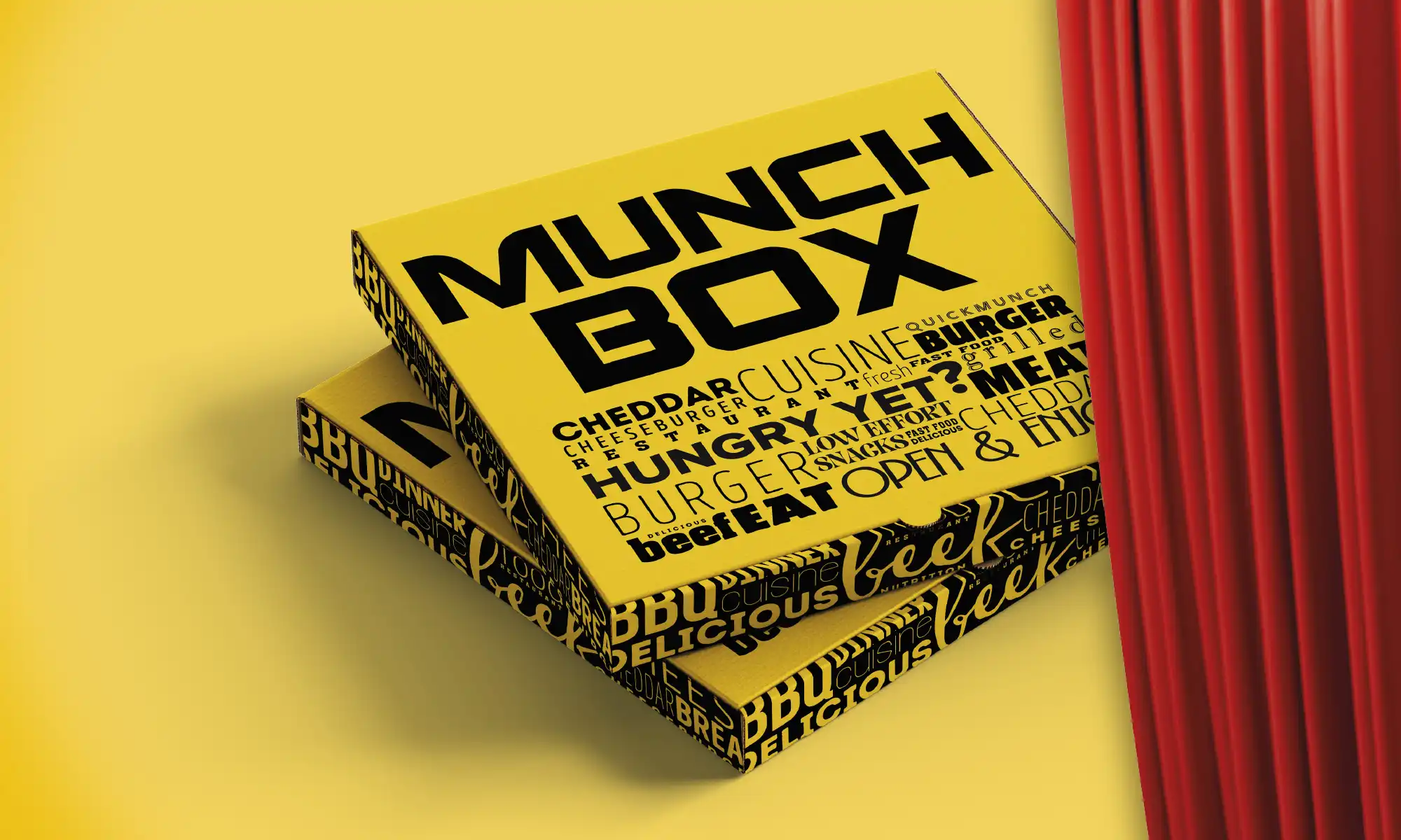 BB Catering deep fast food munch boxes from MyPak