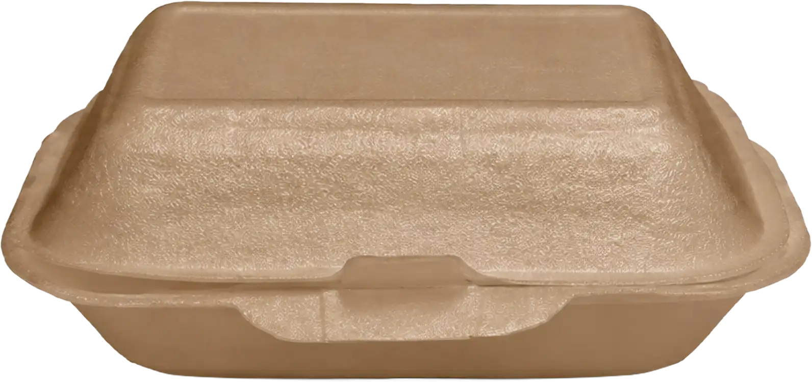 Mypak PP Eternity range Brown MP9 - Extruded Poly-Propylene Burger Boxes
