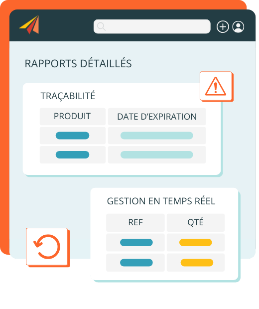 Rapports sur la traçabilité des produits