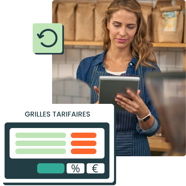 Gérez vos grilles tarifaires simplement
