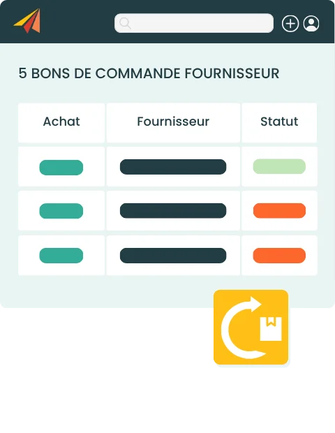 Suivez vos commandes jusqu'à la reception