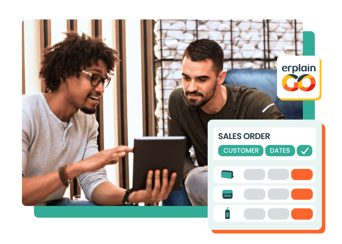 Order taking app for field sales team