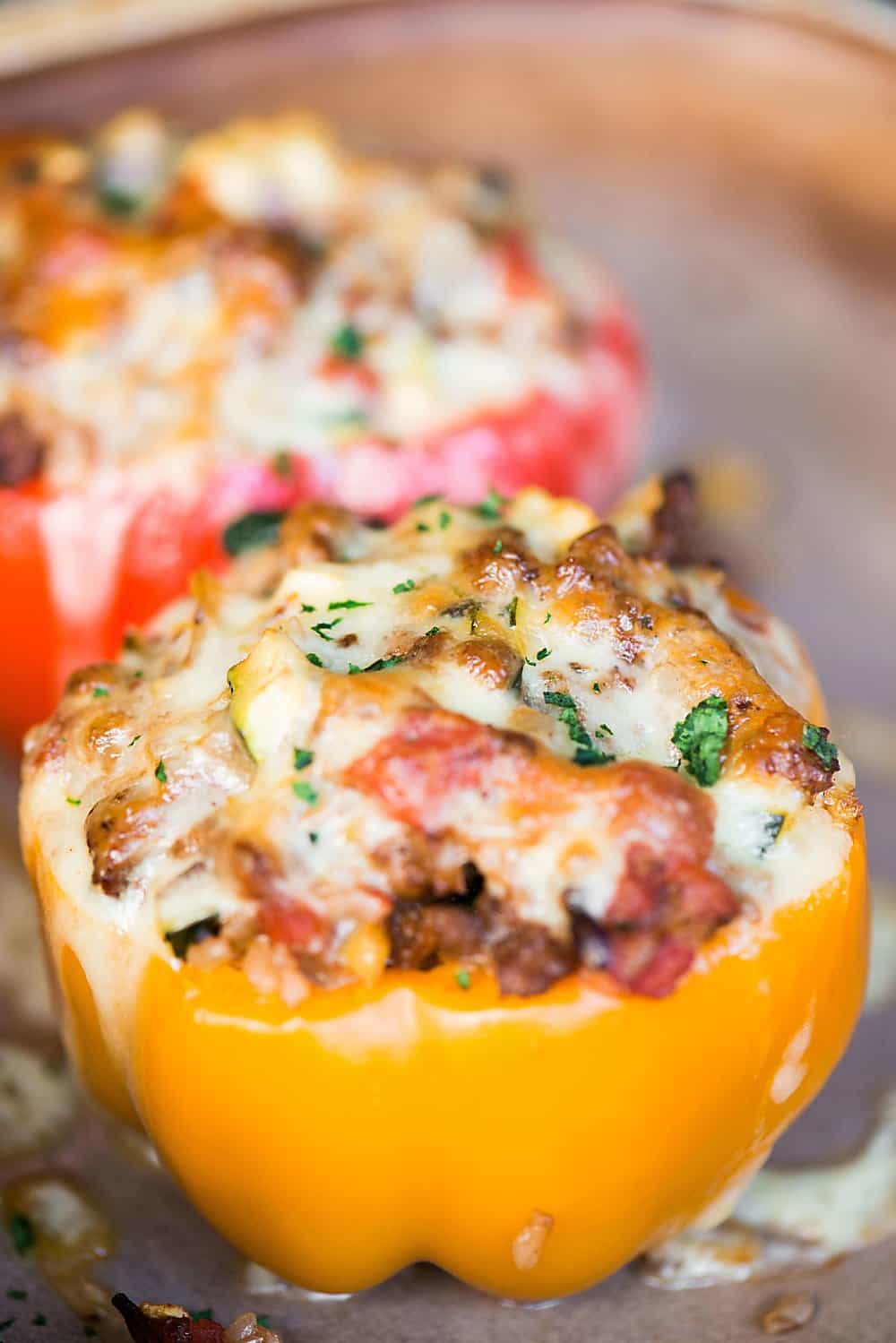 Cajun Chilli Stuffed Peppers Recipe