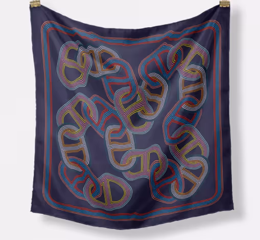 Silk scarf