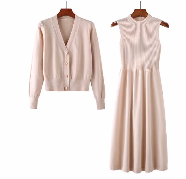 Cardigan and Dress set