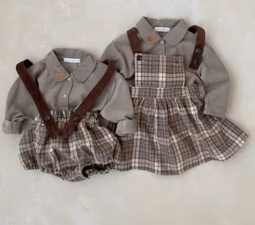 Toddler dress and romper