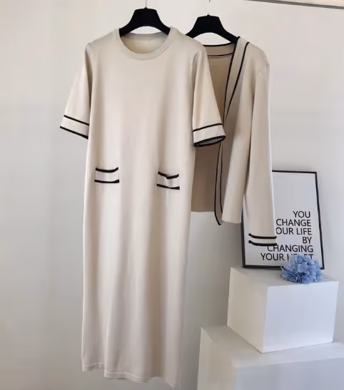 Dress and Cardigan set