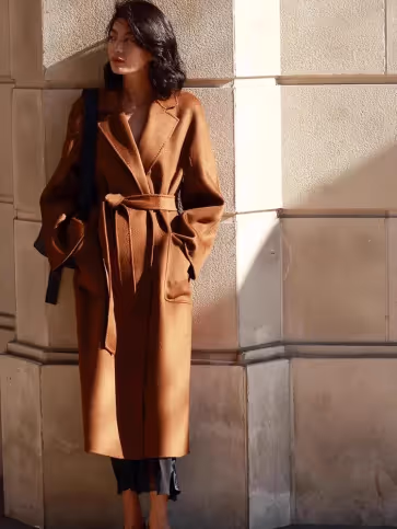 Versatile Wool Cashmere Coat