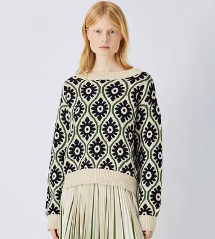 Jacquard Sweater