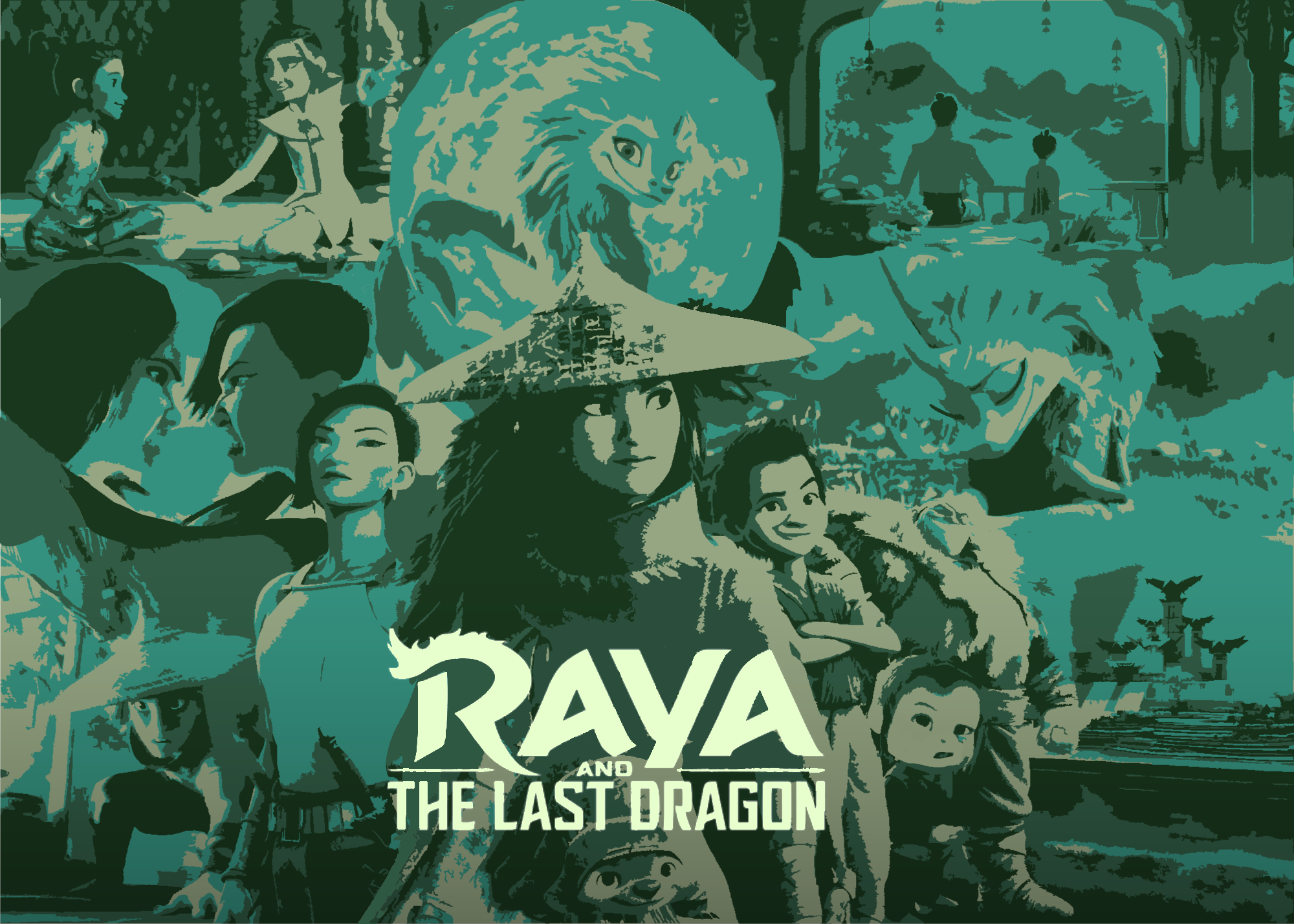 Raya and the Last Dragon movie poster