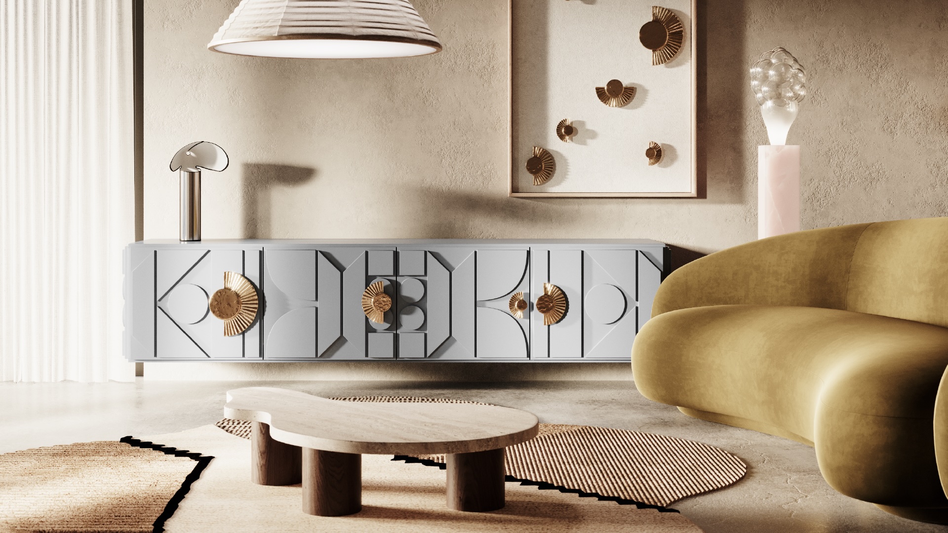 PAP DECO is a family–run Polish manufactory that has become a pioneer in creating hand–carved furniture handles and wall decorations using traditional casting techniques. With more than 30 years of experience in metallurgy, the brand has been evolving across generations, with its founders—brothers Piotr and Marcin Papliński—working alongside their father, Jerzy, who instilled in them a passion for working with noble brass. The pieces crafted directly by the artisans are artistic objects with ergonomic functions, each one a timeless example of functional art. PAP DECO creates not only unique brass handles and decorations with sculptural forms, but also other fully personalised ornamental elements.