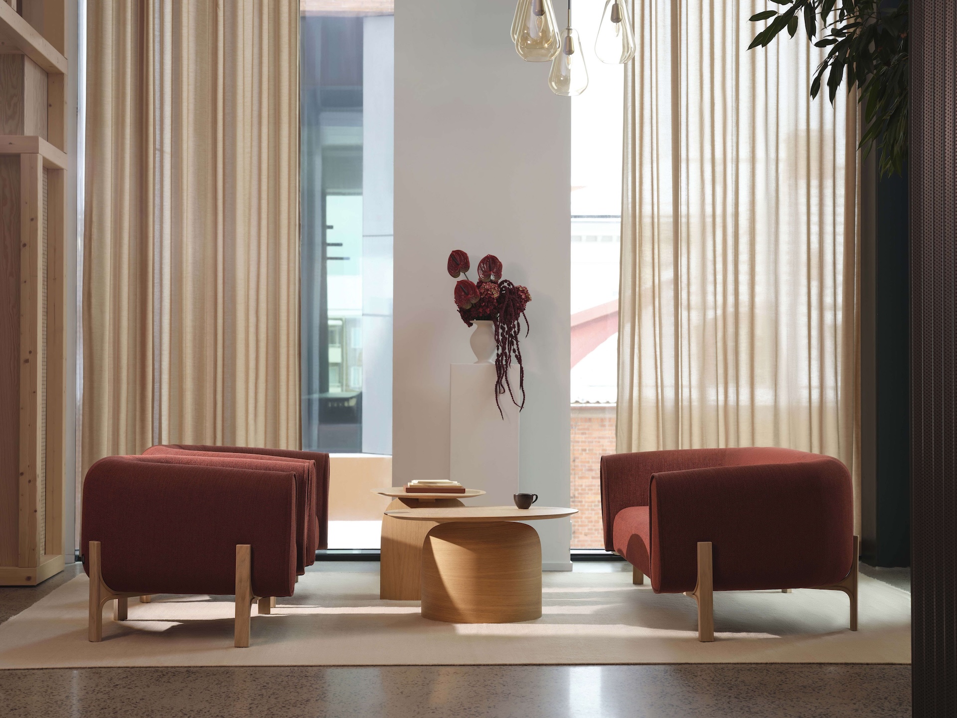 Swedese is a classic Swedish furniture producer with a strong anchor in both the public and domestic domain. Swedese's ideals are the same today as they have been for the past seventy years: to create beautiful furniture for the future, building on the foundations of Scandinavian modern traditions and designed by forward-looking designers who share the timeless ideals of architecture. Swedese was founded in 1945 by brothers Yngve and Jerker Ekström together with Bertil Sjöqvist under the name ESE Möbler. The headquarters are located in Vaggeryd in Småland, Sweden, where one of the factories is based, while the second factory is located in Äng, a small village outside Nässjö.