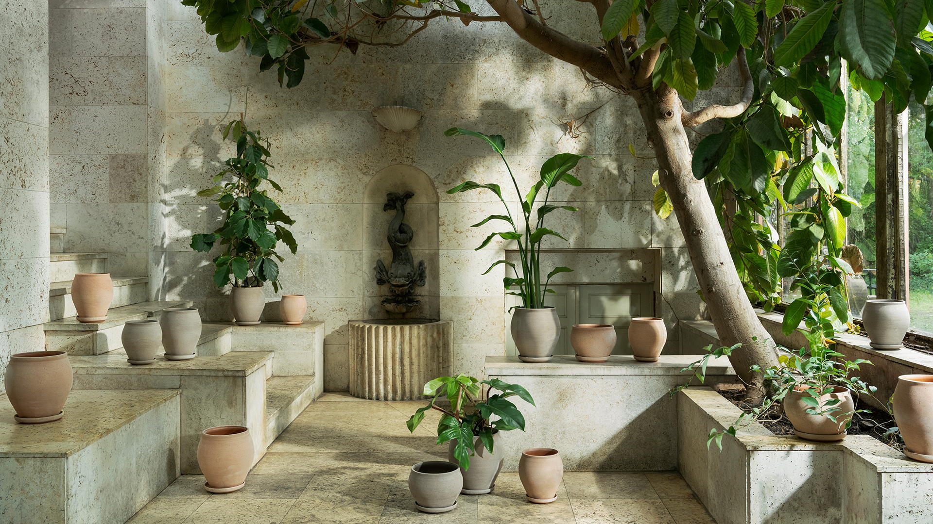 Bergs Potter is a Danish design house set out to bring more life and greenery to our human spaces. By providing timeless designs, durable quality, and carefully crafted products that benefit the plant's growth and wellbeing, Bergs Potter wishes to nurture life and inspire connection to nature. Bergs Potter believes that plants make people thrive and that living greenery should be part of every shared space. Founded in 1942, the company is shaped by generations of artistry and dedication. Using natural materials and preserving cultural heritage, honouring ancient crafts in the hands of skilled artisans, Bergs Potter shape premium products made to last for generations. Born from nature, crafted for life – all centered about where life grows.