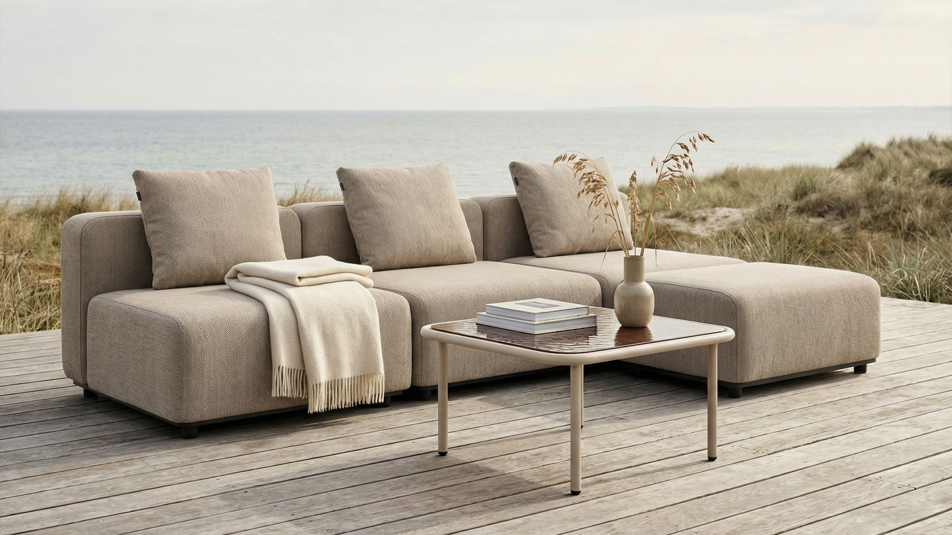 SACKit designs furniture with a focus on comfort, quality, and longevity. Each piece is carefully constructed using durable materials and a thoughtful design approach. The Danish brand prioritises sustainability by incorporating reusable and recycled materials, staying true to its commitment to responsible production. SACKit presents both in–house designs and collaborations with Danish designers. Rooted in Northern Denmark, the brand blends honesty and craftsmanship to create furniture for the home, office, and outdoor spaces, designed in quality materials and made to last.