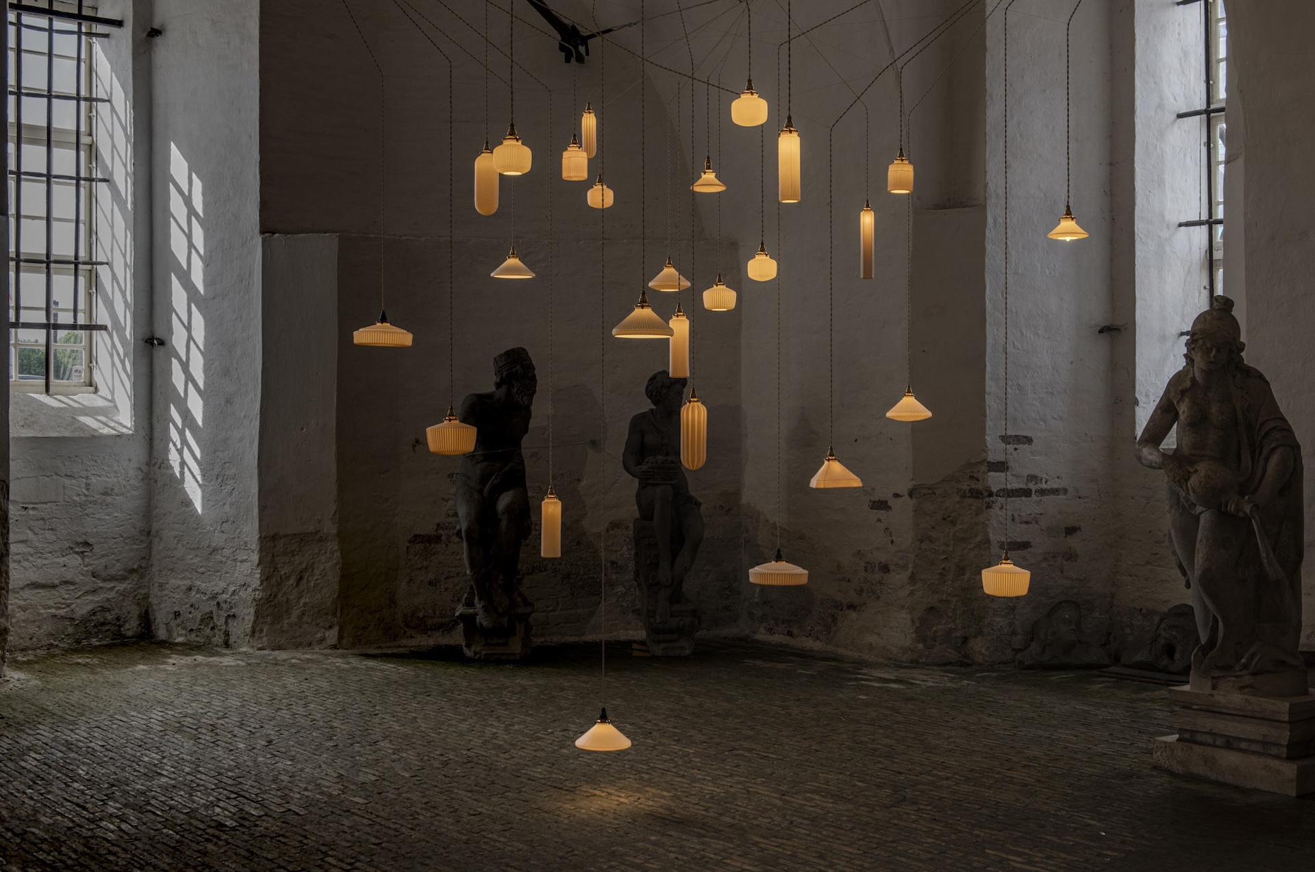 JAPAN FORM is a Stockholm–based curatorial platform founded in 2024 by interior and furniture designer Hironori Tsukue and Reiko Tsukue. The platform introduces contemporary Japanese craftsmanship to the European market, focusing on material precision and functional clarity. JAPAN FORM is the exclusive European representative of porcelain lighting artist Hirotaka Tobimatsu. Born in Saga, Japan, he creates sculptural porcelain lighting that reinterprets early 20th–century opal glass forms. Each piece is hand–cast and carefully finished, offering soft light and architectural presence.