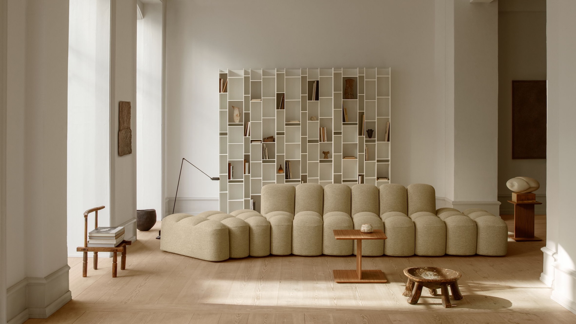 Founded by Bruno Fattorini in 1992, MDF Italia has always stood at the forefront of creativity, innovation and design. Since 2007, the company has been led by the Cassina family holding—strengthening a vision rooted in simplicity, lightness of form and design challenge, refining a minimalist approach with a more sophisticated, warm character. MDF Italia’s collections are conceived to last beyond trends, adapting naturally to different contexts, from residential spaces to work and hospitality settings. In 2019, MDF Italia acquired Acerbis, an Italian company with over 150 years of history, marking the meeting of two realities united by shared values of design and innovation.