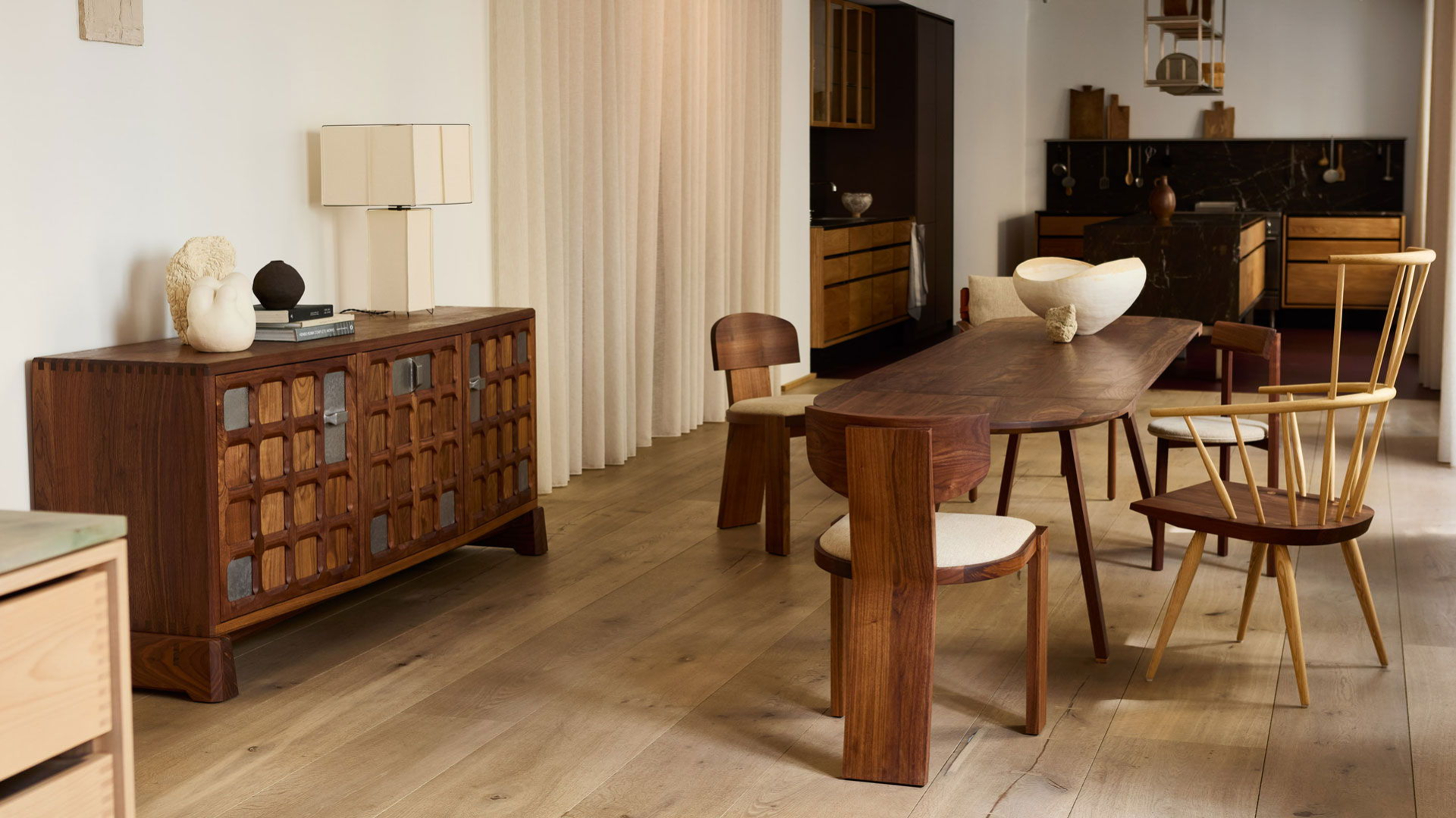 At their workshop on Portugal's Silver Coast, De La Espada combines artisanal furniture making savoir faire with rigorous, research–based contemporary design. Their portfolio of iconic and timeless pieces includes designs by their in–house studio, De La Espada Atelier, and by great figures in the world of international design. Specialising in woodworking and upholstery, they also collaborate with Portuguese artisans across disciplines. De La Espada sits at the heart of design and craft in Portugal and represents true luxury: creativity rather than imitation; extensive research and development; traditional methods that are in scarce supply; a singular aesthetic point–of–view; and no compromise when it comes to materials or effort.