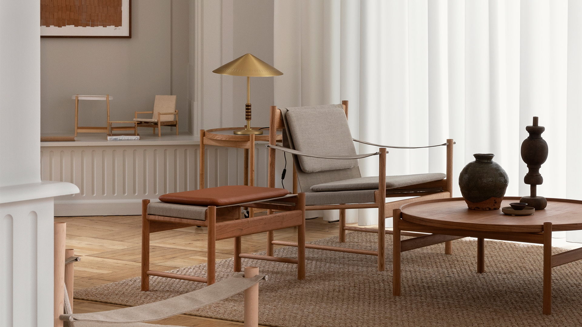 Established in 1886, Brdr. Krüger spans five generations of quality furniture craftsmanship in Denmark. Collaborating with today's talents in design and interior, the brand curates an evolving  collection, merging classic Danish design with modernity.