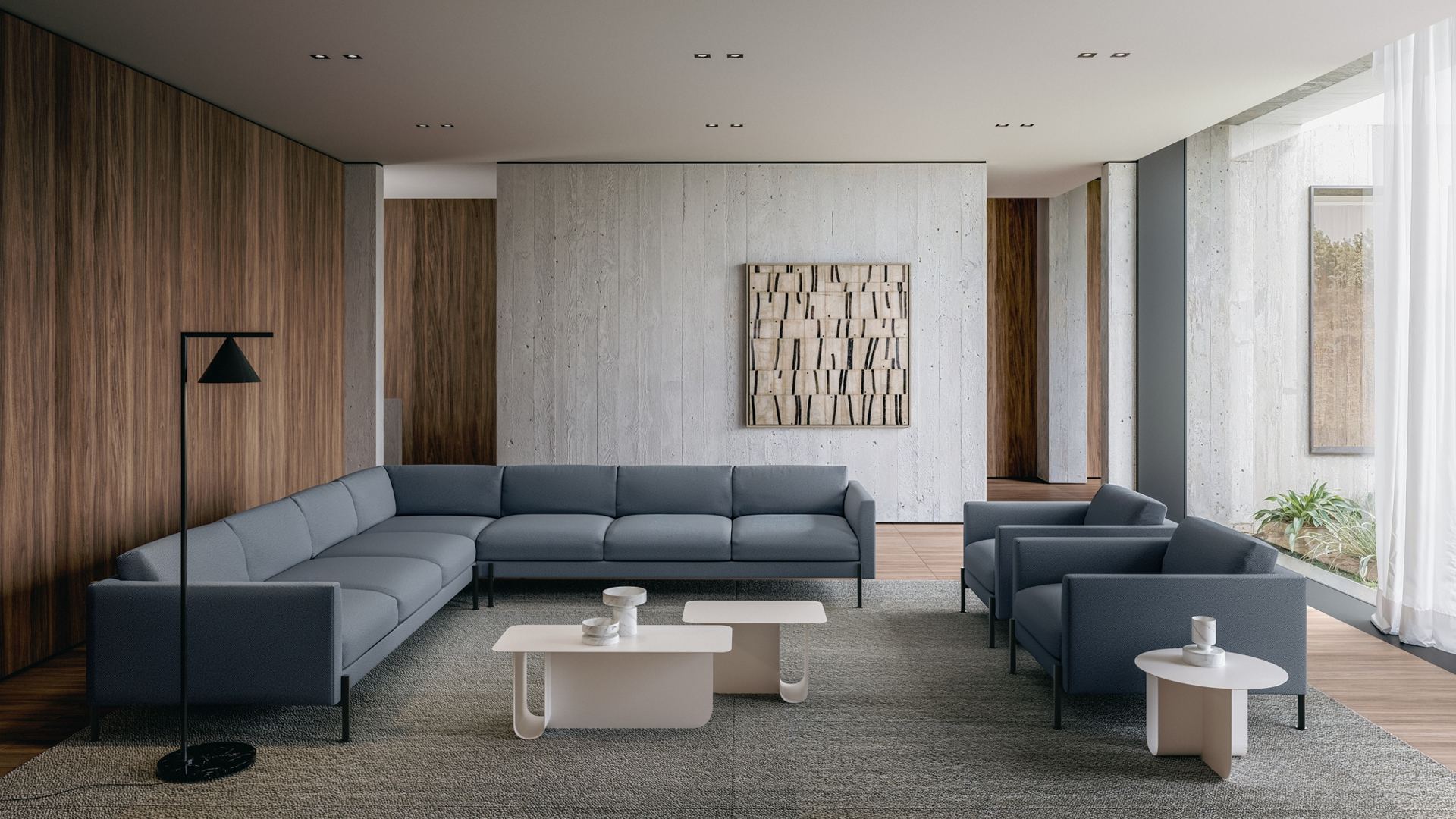 A unique way of doing things. Every laCividina sofa and armchair tells a story of manufacturing tradition and Italian quality, through the boundless language of contemporary design. From project development to the finished product, all laCividina collections are created entirely at the Martignacco plant, an environment that promotes the experience and skills of each individual. Step by step, laCividina has evolved from a small workshop into a cutting edge organisation, while retaining the added value of craftsmanship that defines all the production stages. This balance enables laCividina to stand out for its ability to also craft custom made products, whilst respecting the characteristics and personality of the original design project.