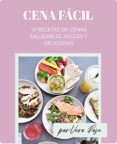 Cenas saludables y fáciles ebook