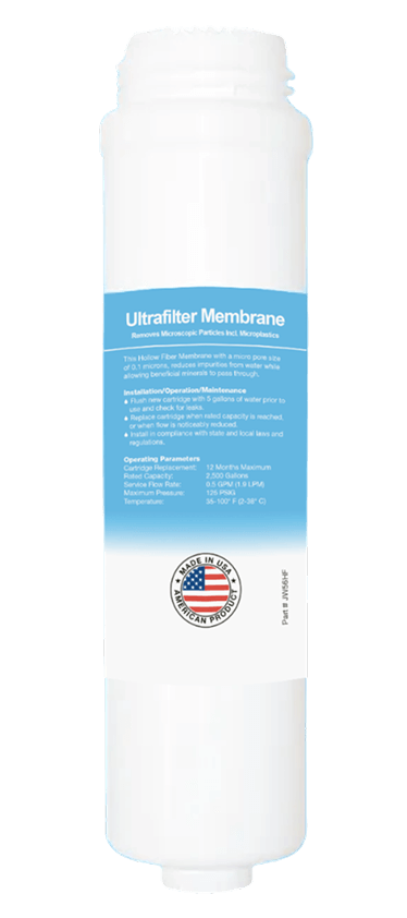 Ultrafilter membrane for water filtration, American-made.