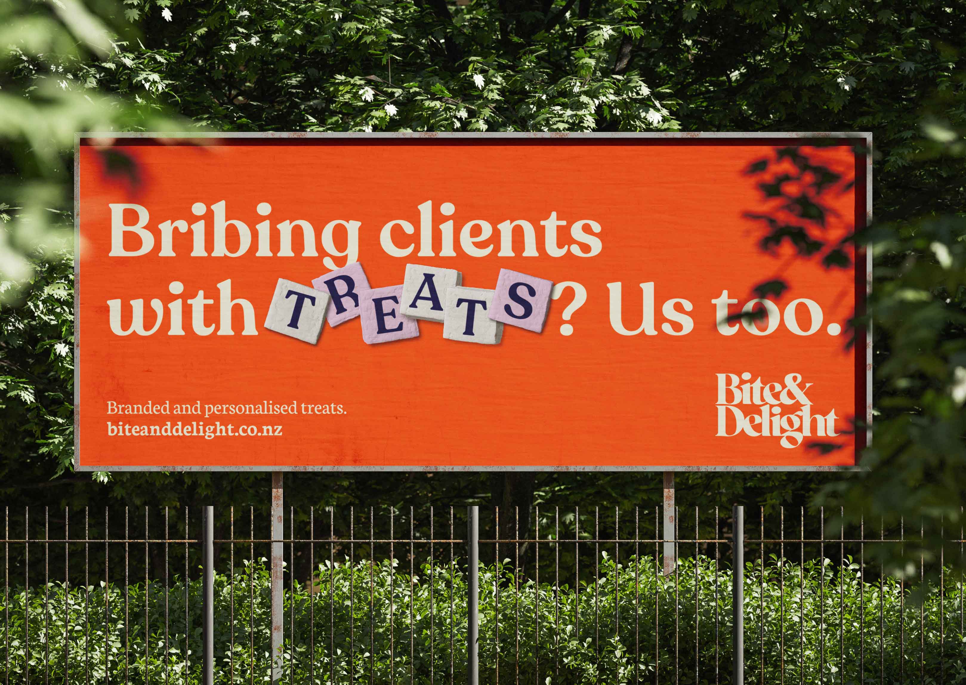 Bite 7 billboard