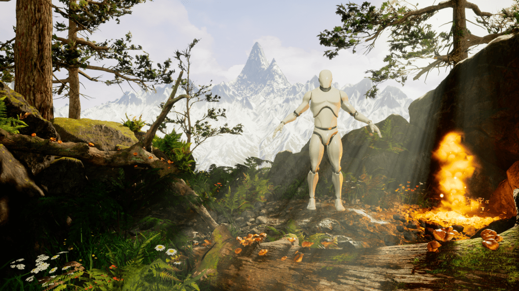 WIP character selection scene from Depths of Erendorn