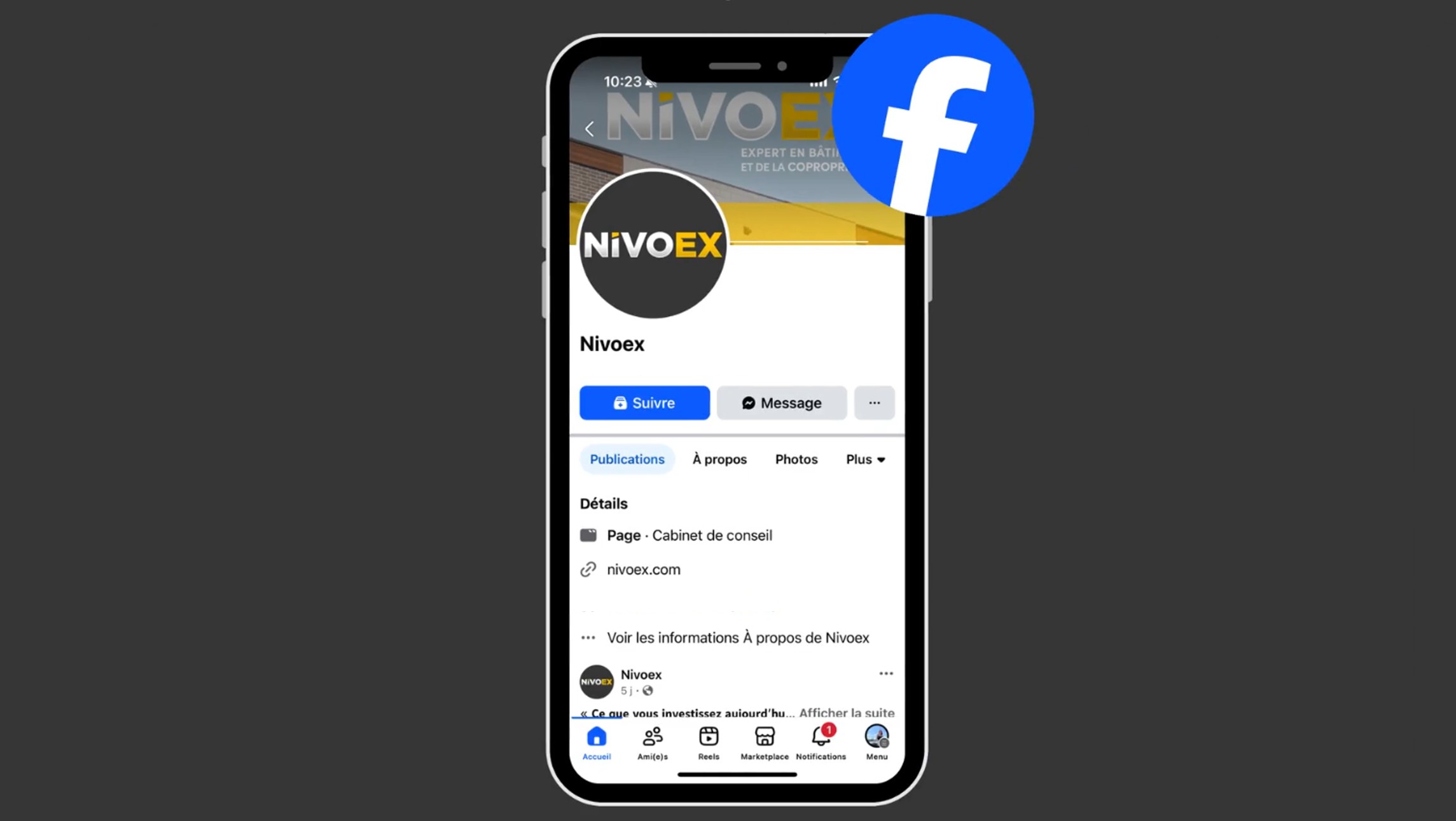 Ne laissez plus le bâtiment vous surprendre : Suivez NIVOEX sur nos réseaux !