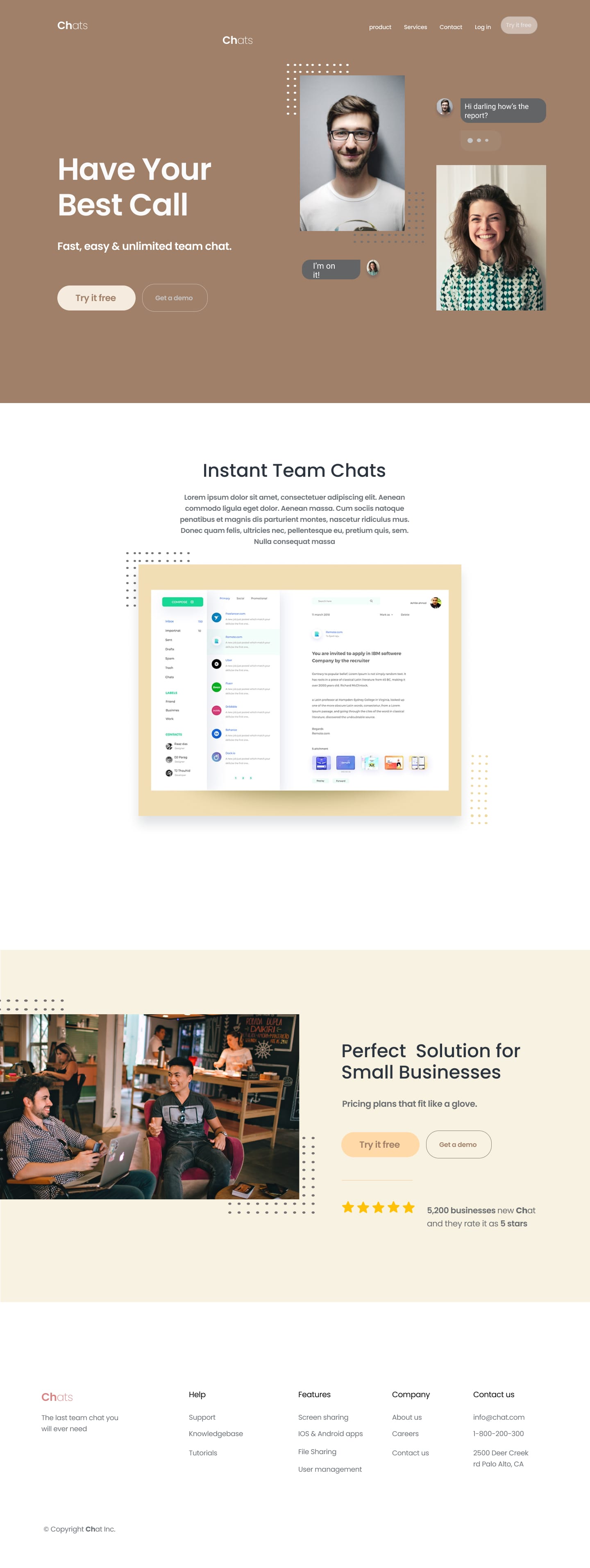 A screenshot of web page