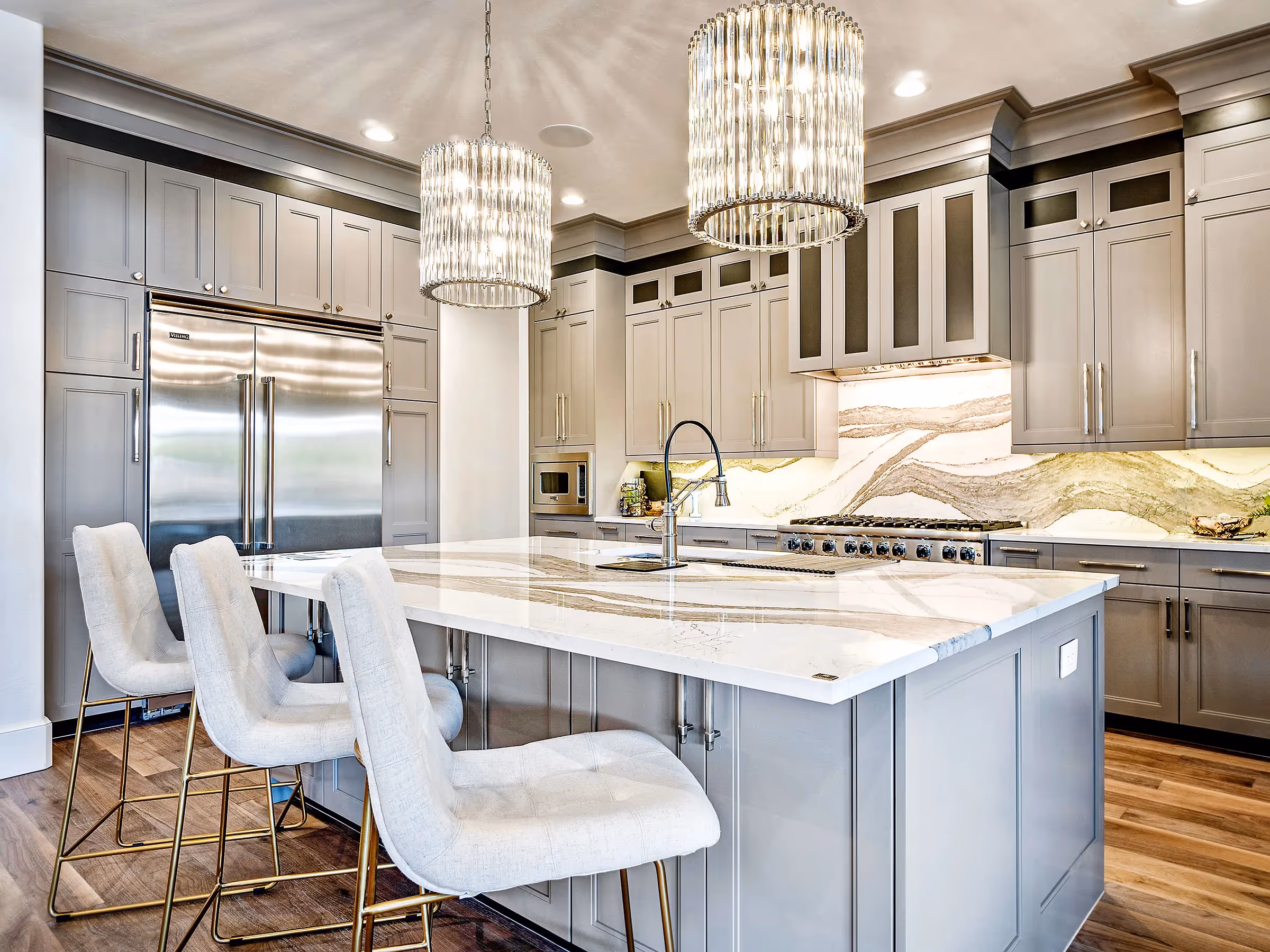 Cabinet refinishing. Ancient Modern Finishes, Bonita Springs, Florida 239-494-8888