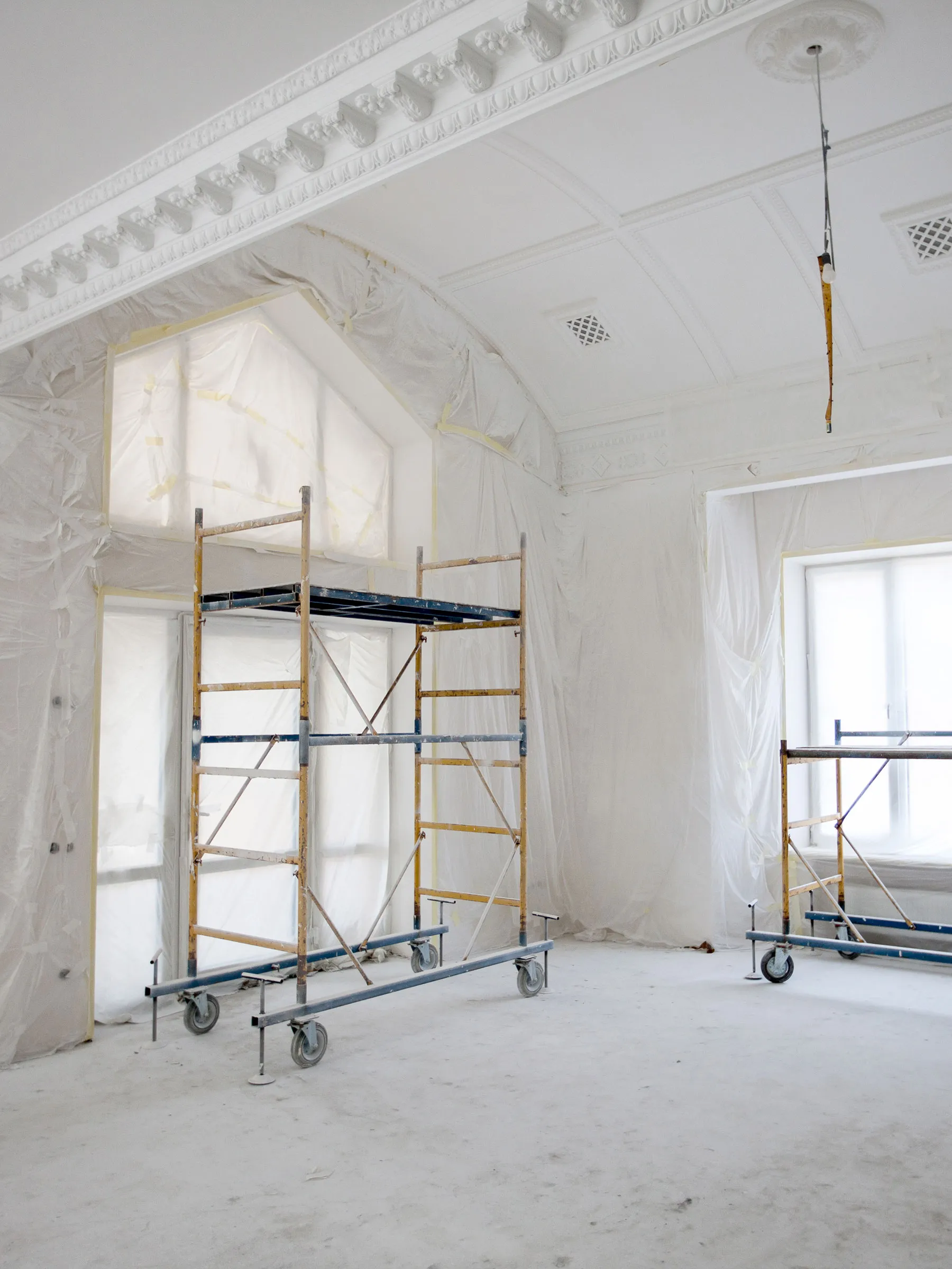 Work in progress. Ancient Modern Finishes, Bonita Springs, Florida 239-494-8888