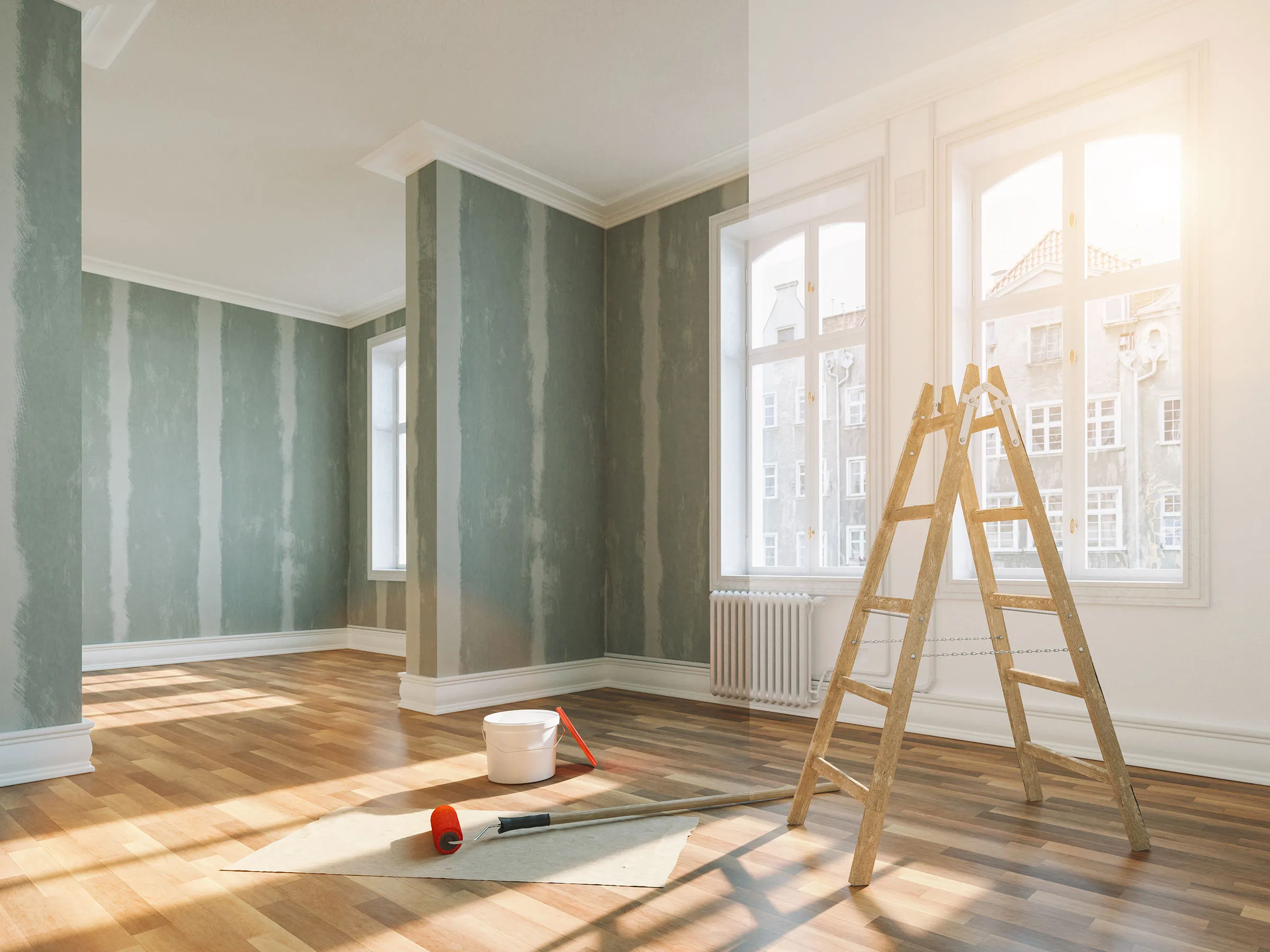 Work in progress. Ancient Modern Finishes, Bonita Springs, Florida 239-494-8888