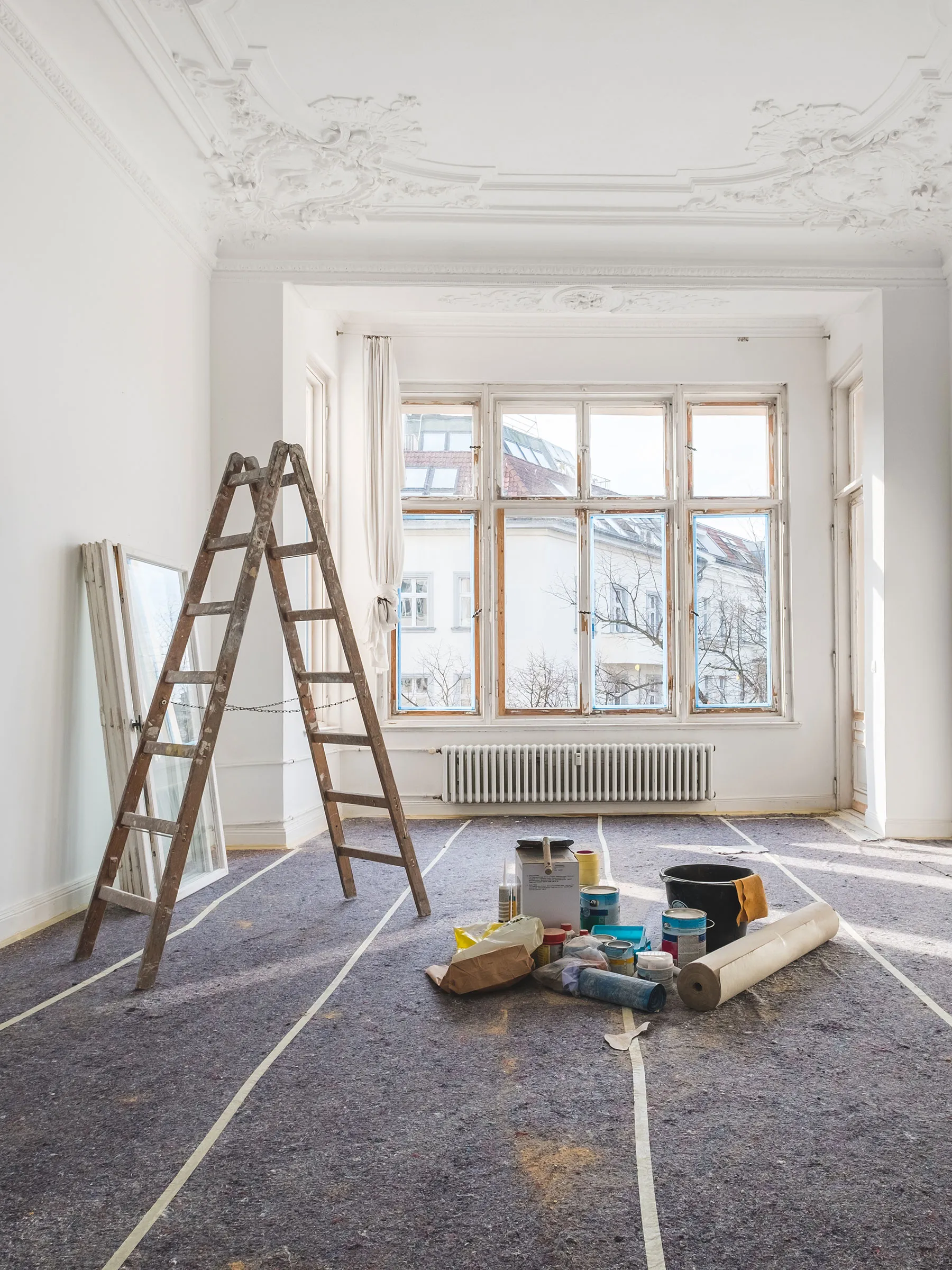 Work in progress. Ancient Modern Finishes, Bonita Springs, Florida 239-494-8888