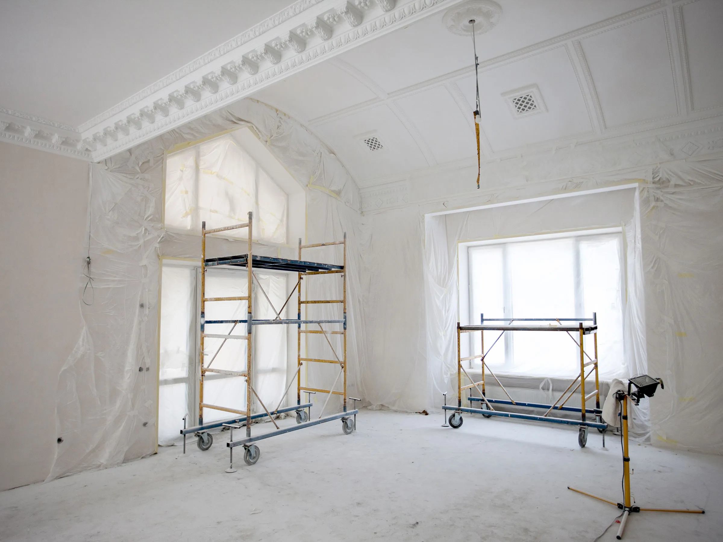 Work in progress. Ancient Modern Finishes, Bonita Springs, Florida 239-494-8888