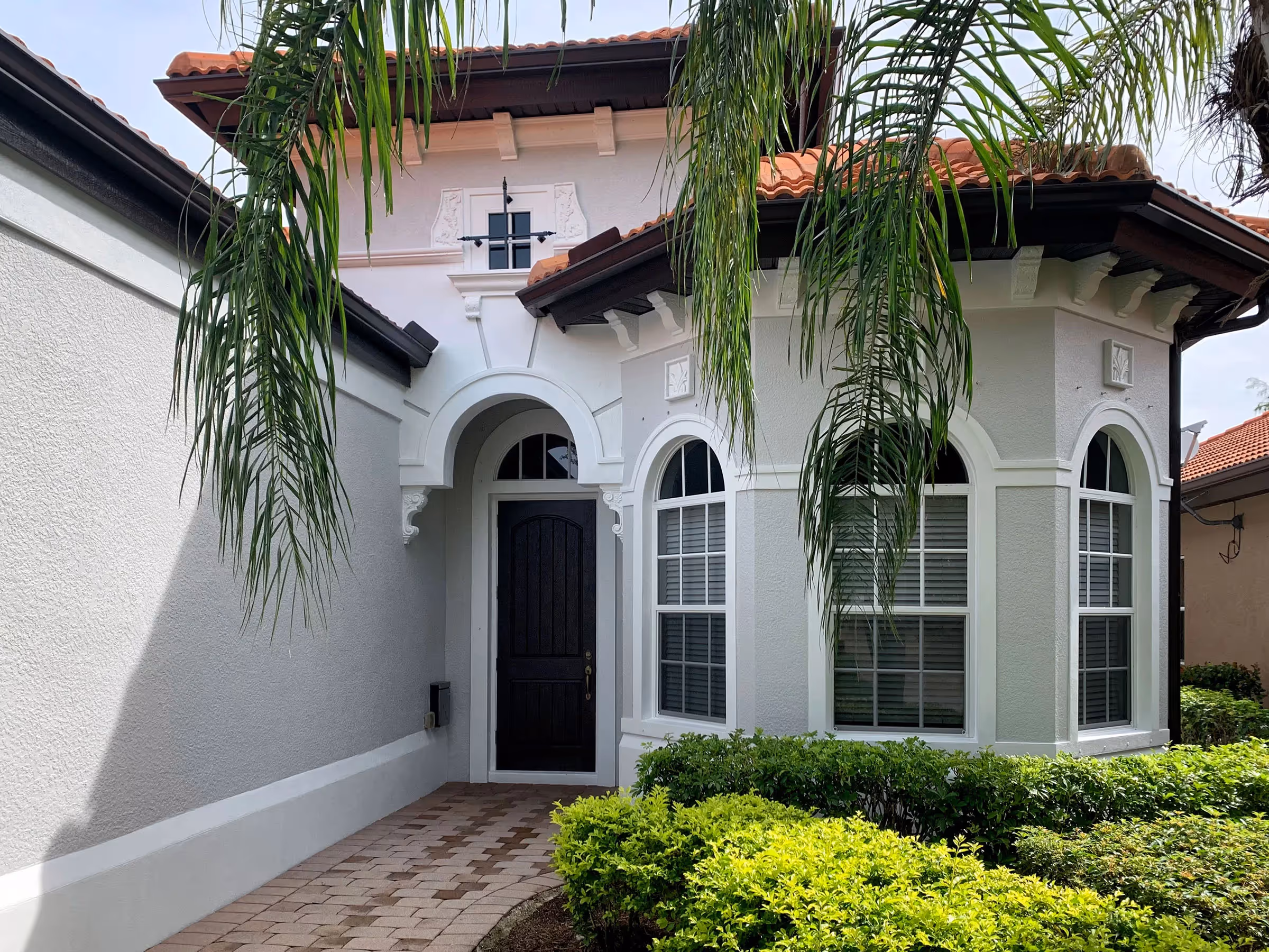 Exterior painting. Ancient Modern Finishes, Bonita Springs, Florida 239-494-8888