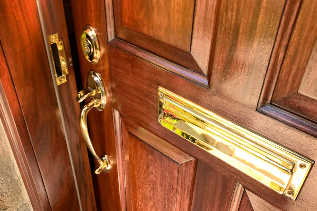 Do you offer staining for for an entryway?