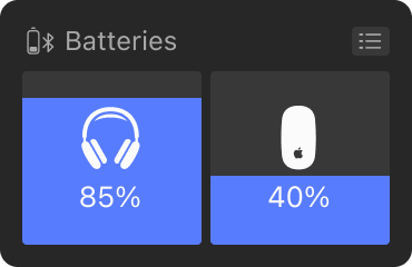Bluetooth Batteries Component